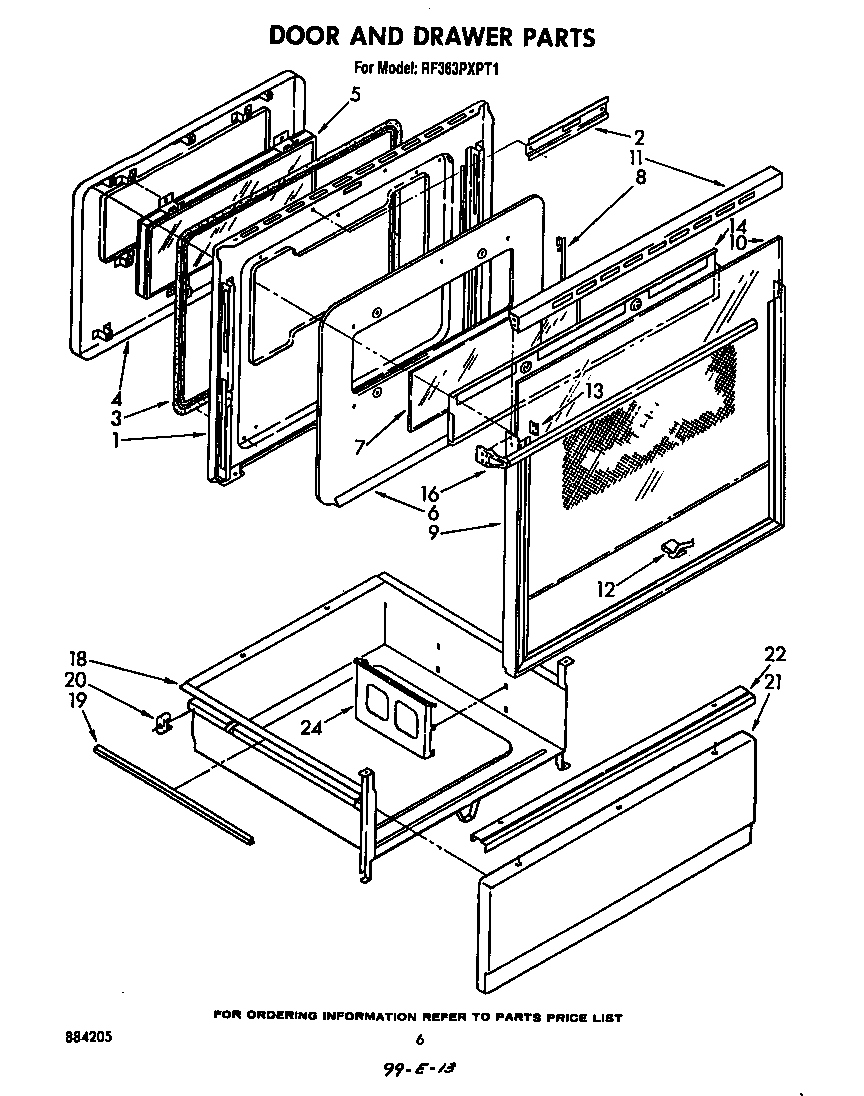 Door and drawer