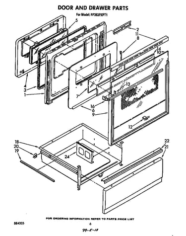 Door and drawer