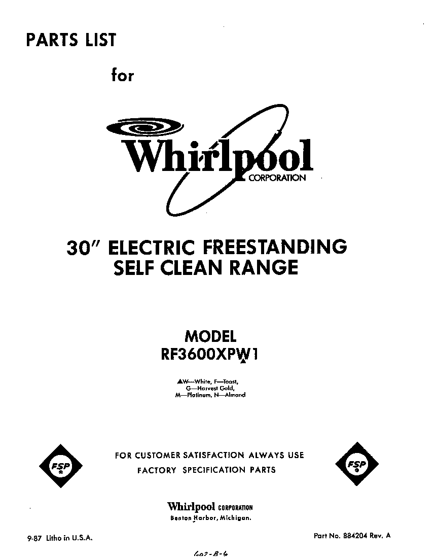 Front cover