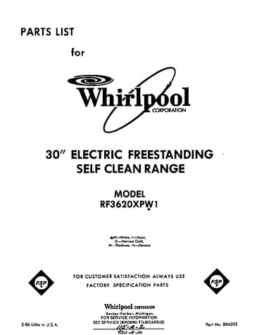 Front cover
