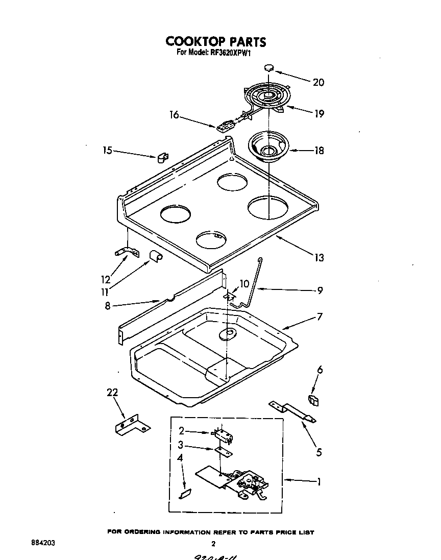 Cook top
