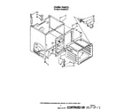Whirlpool RF3620XPW1 oven diagram