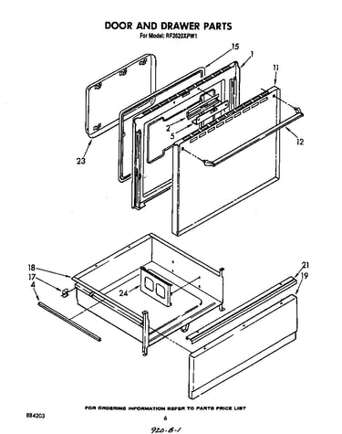 Door and drawer