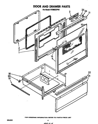 Door and drawer