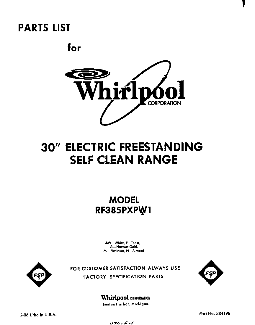 Front cover