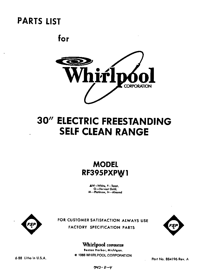 Front cover