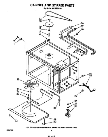 Cabinet and stirrer