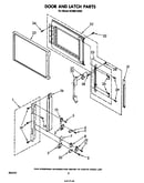 Door and latch