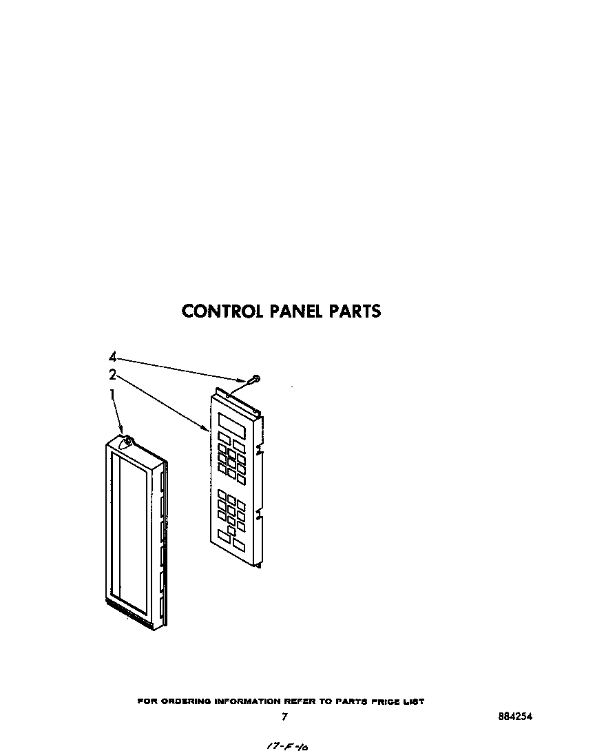 Control panel