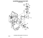 KitchenAid KCMS132S1 magnetron and air flow diagram