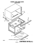 Cabinet and hinge