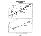 Whirlpool MW8500XR1 wiring harness diagram