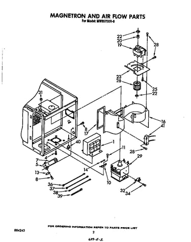 Magnetron and airflow