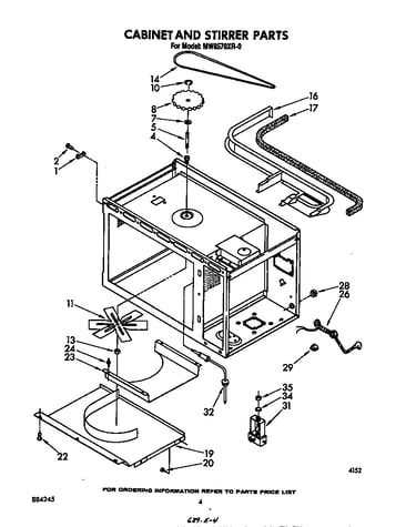 Cabinet and stirrer
