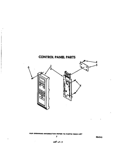 Control panel