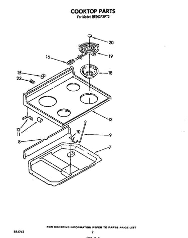 Cook top