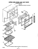 Upper oven and unit
