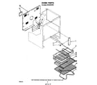 Whirlpool RF367BXPW0 oven(continued) diagram