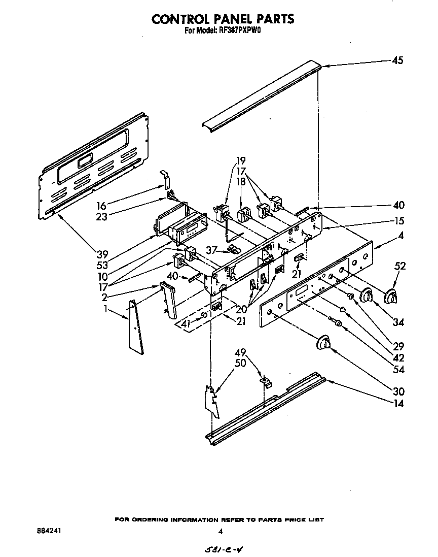 Control panel