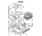 Whirlpool RS670PXK3 oven diagram