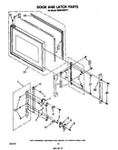 Door and latch