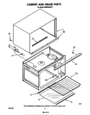 Cabinet and hinge