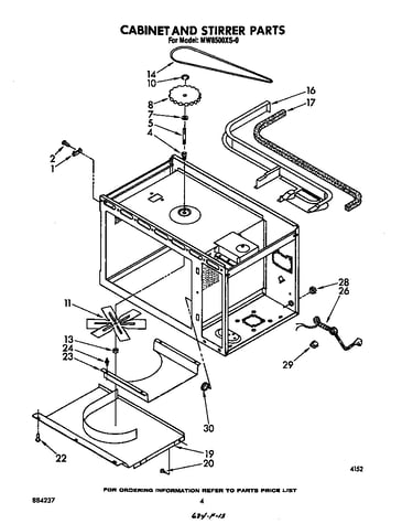 Cabinet and stirrer
