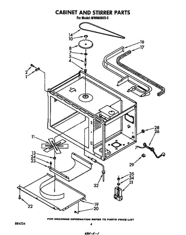 Cabinet and stirrer