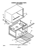 Cabinet and hinge