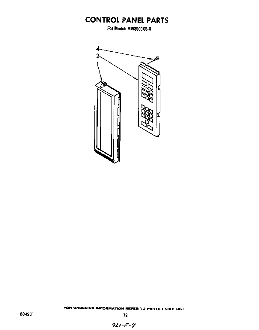Control panel