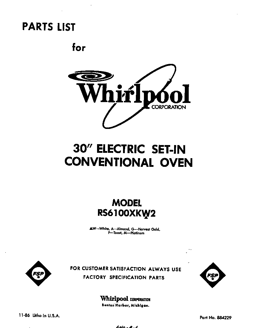 Front cover