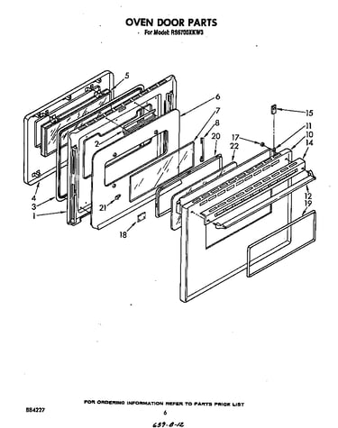 Oven door
