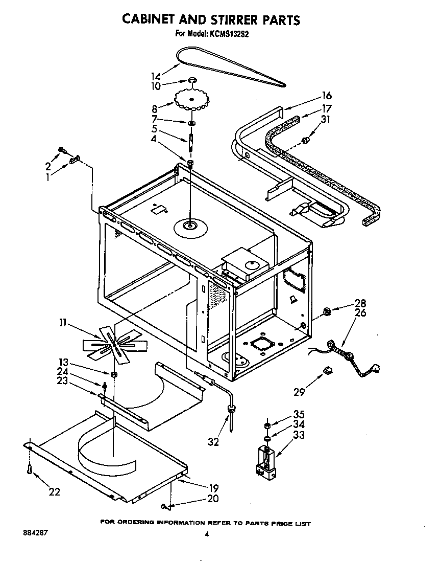 Cabinet and stirrer