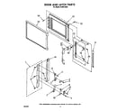 KitchenAid KCMS132S2 door and latch diagram