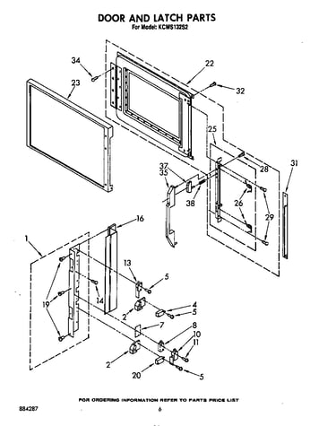 Door and latch