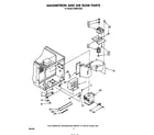 KitchenAid KCMS135S2 magnetron and air flow diagram