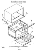 Cabinet and hinge