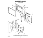 KitchenAid KCMS135S2 door and latch diagram