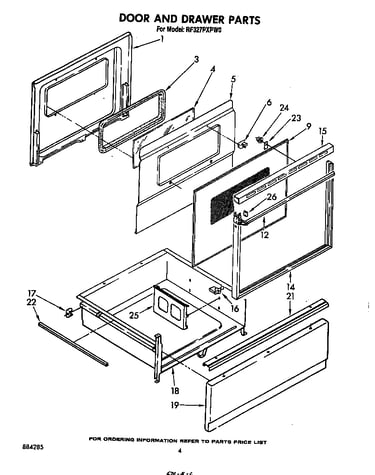 Door and drawer