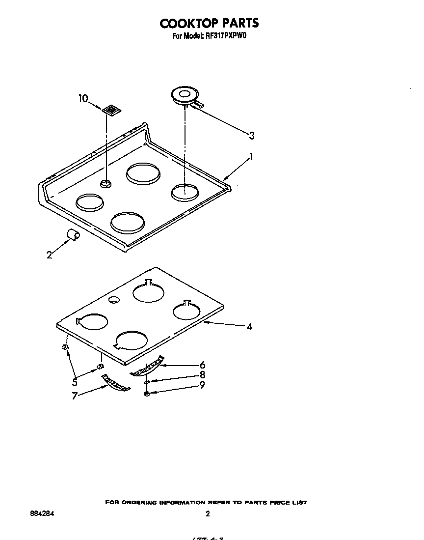 Cook top
