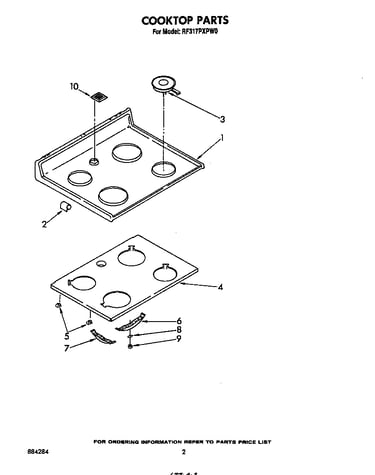 Cook top