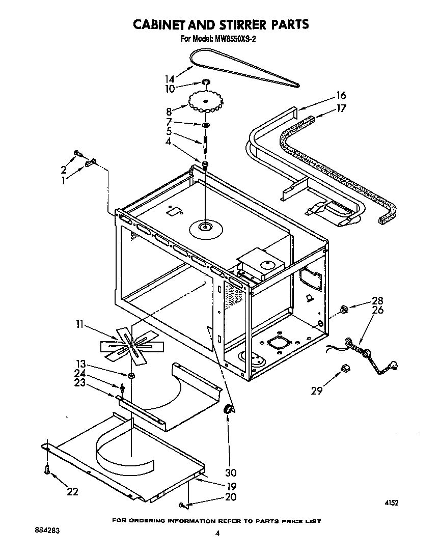 Cabinet and stirrer