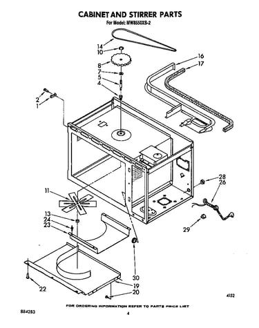 Cabinet and stirrer