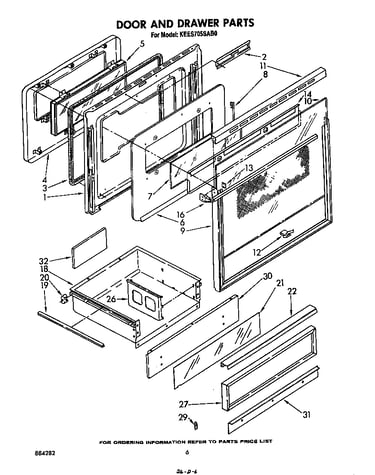 Door and drawer
