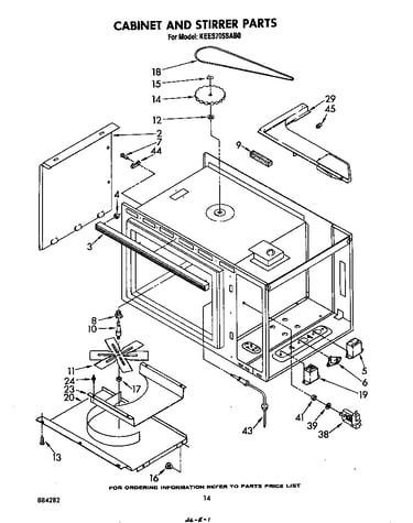 Cabinet and stirrer
