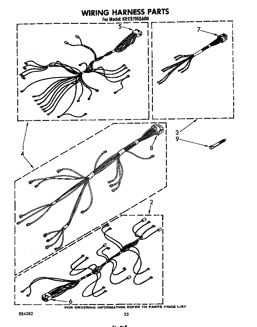 WIRING HARNESS (CONTINUED)