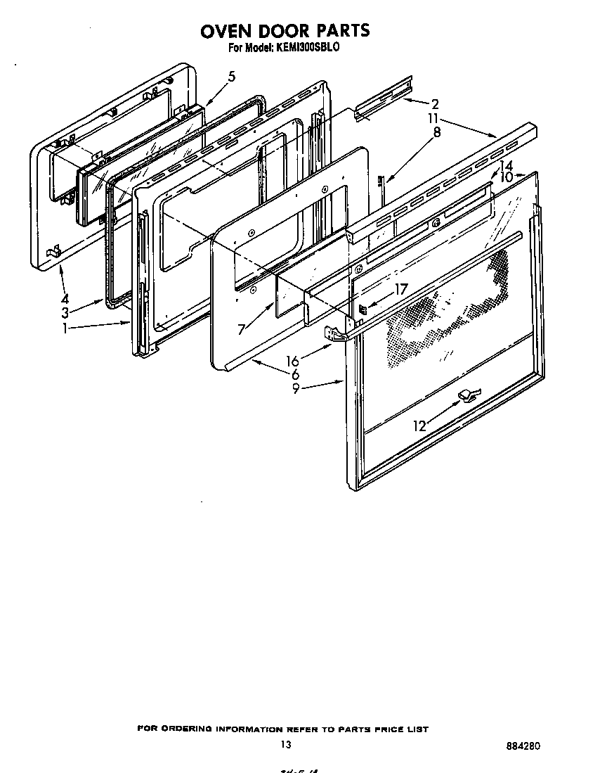 Oven door