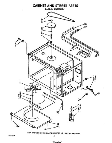 Cabinet and stirrer