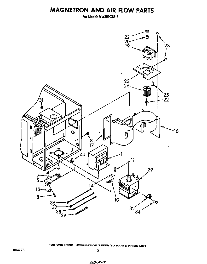 Magnetron and airflow
