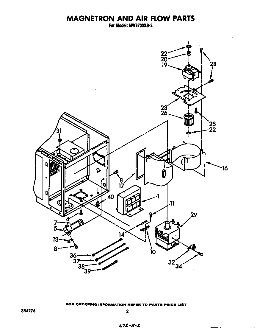 Magnetron and airflow